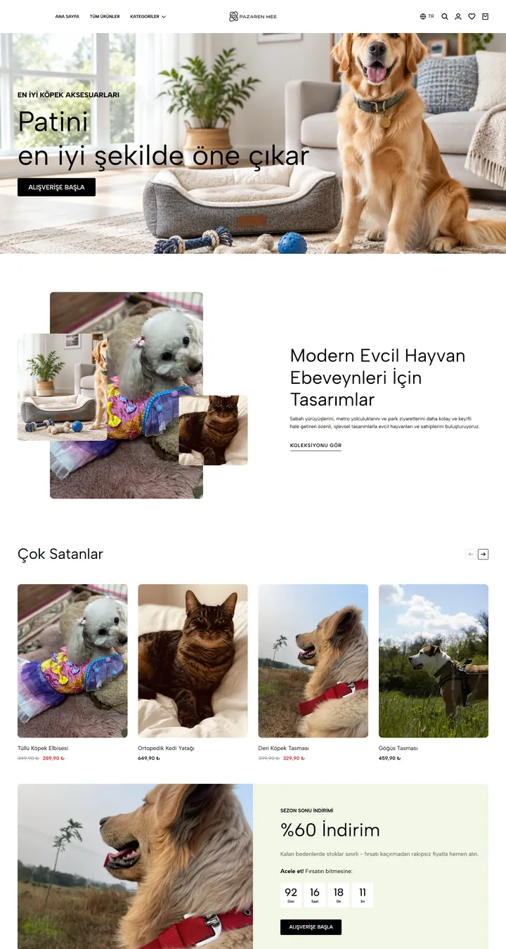 Evcil Hayvan teması